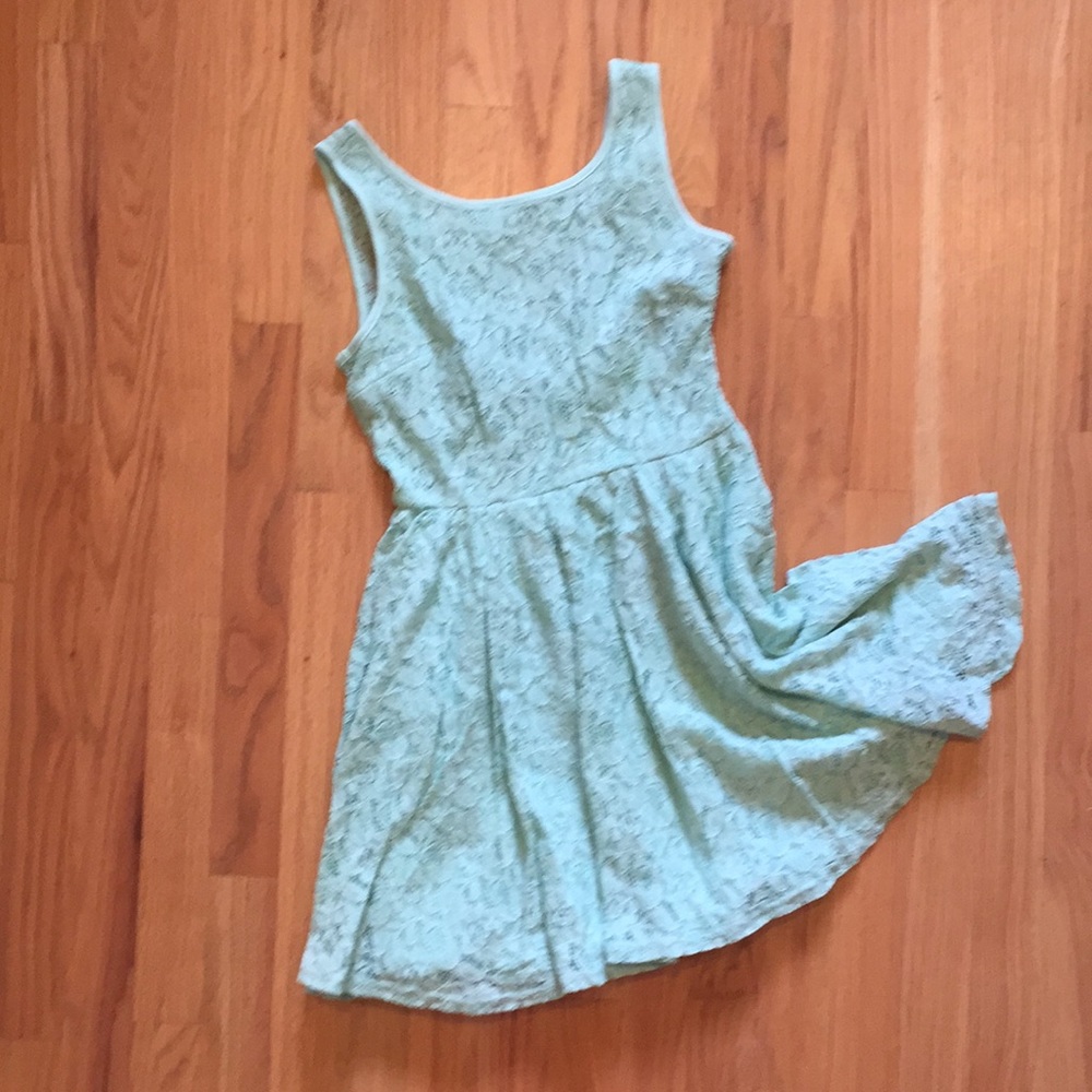 Mint Lace Dress